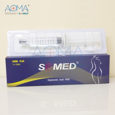 SOMED 10ml CE Approved Body Filler Cross Linked Hyaluronic Acid Injection for Breast Buttock